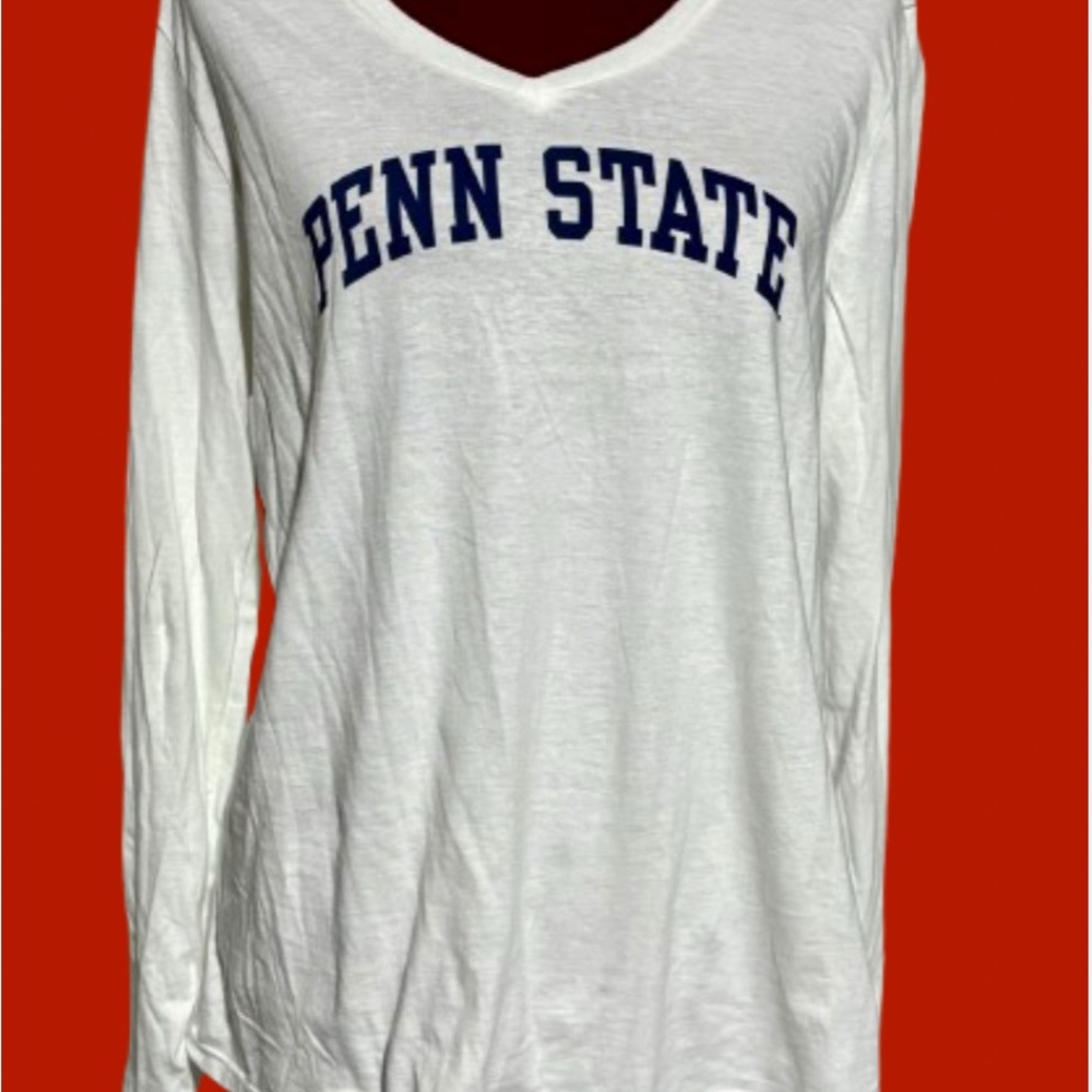 Fanatics Women's White Penn State Long Sleeve Tee